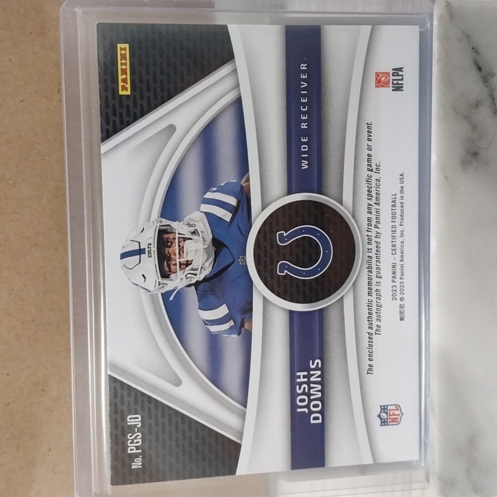 Josh Downs Rpa - Picture 2 of 3